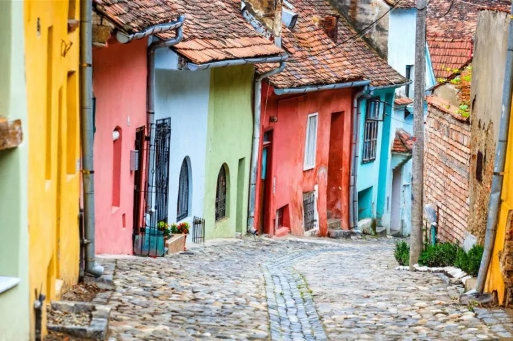 Casas de colores Sighisoara