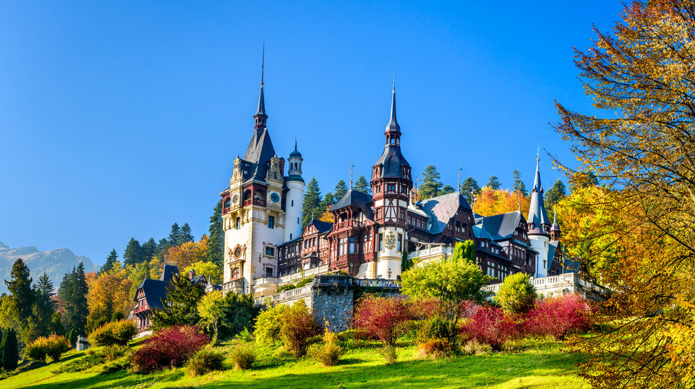 Castillo de Peles Sinaia Transilvania