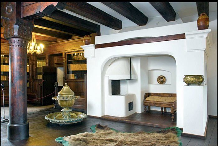 Interior del Castillo de Drácula Bran Transilvania