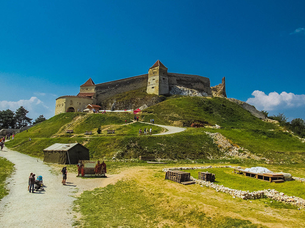 Ciudadela Rasnov Rumanía