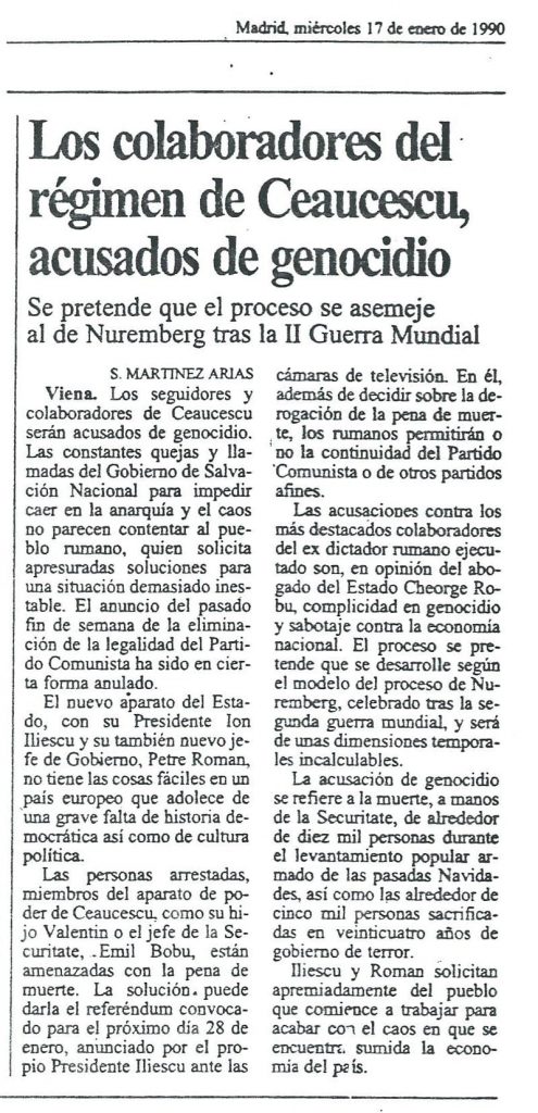 Juicio Nicolae Ceausescu